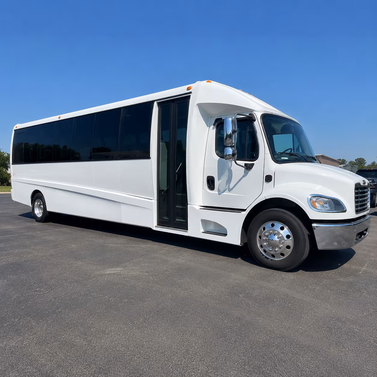 bellevue wedding shuttle bus rentals