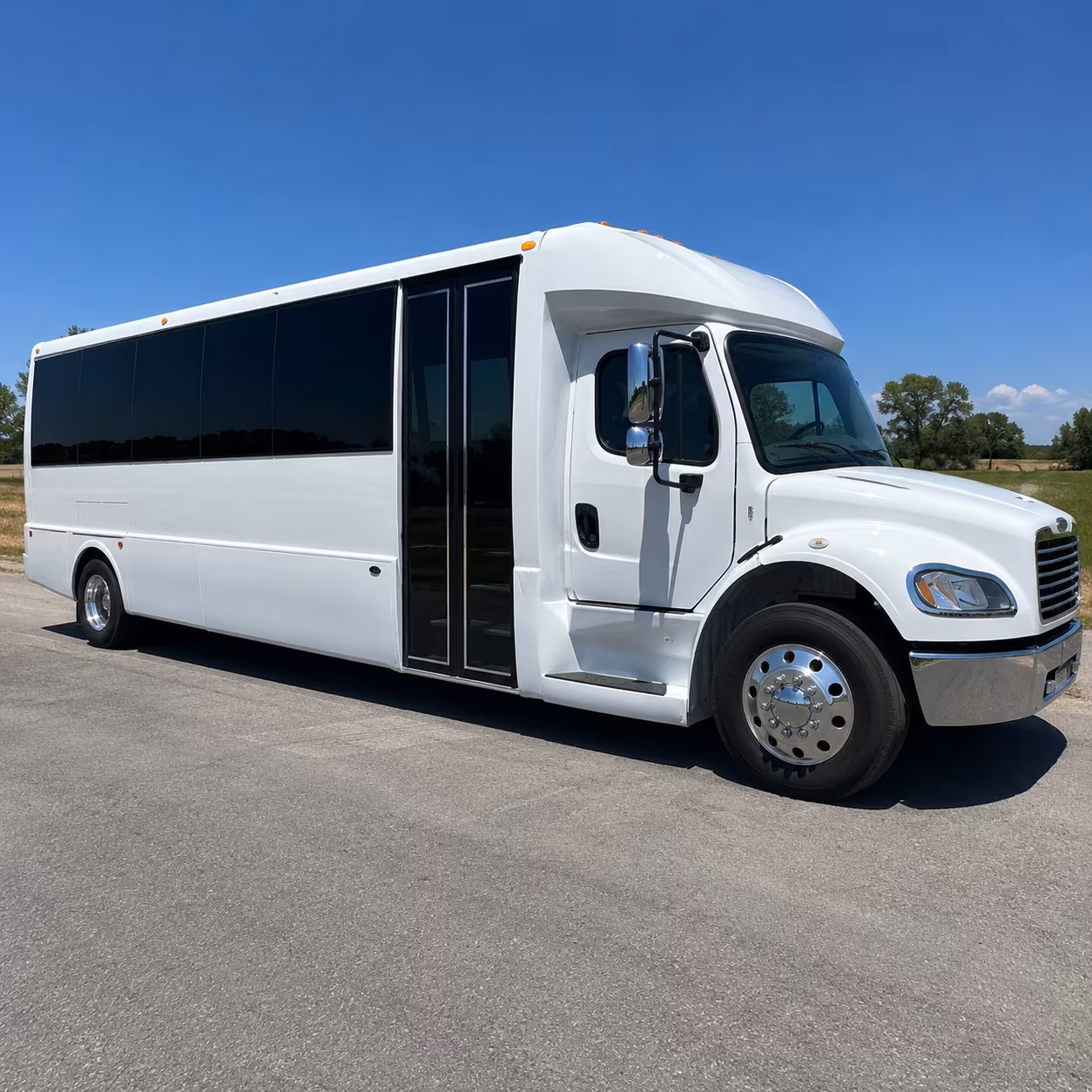 kent easy corporate transportation with a kent charter bus