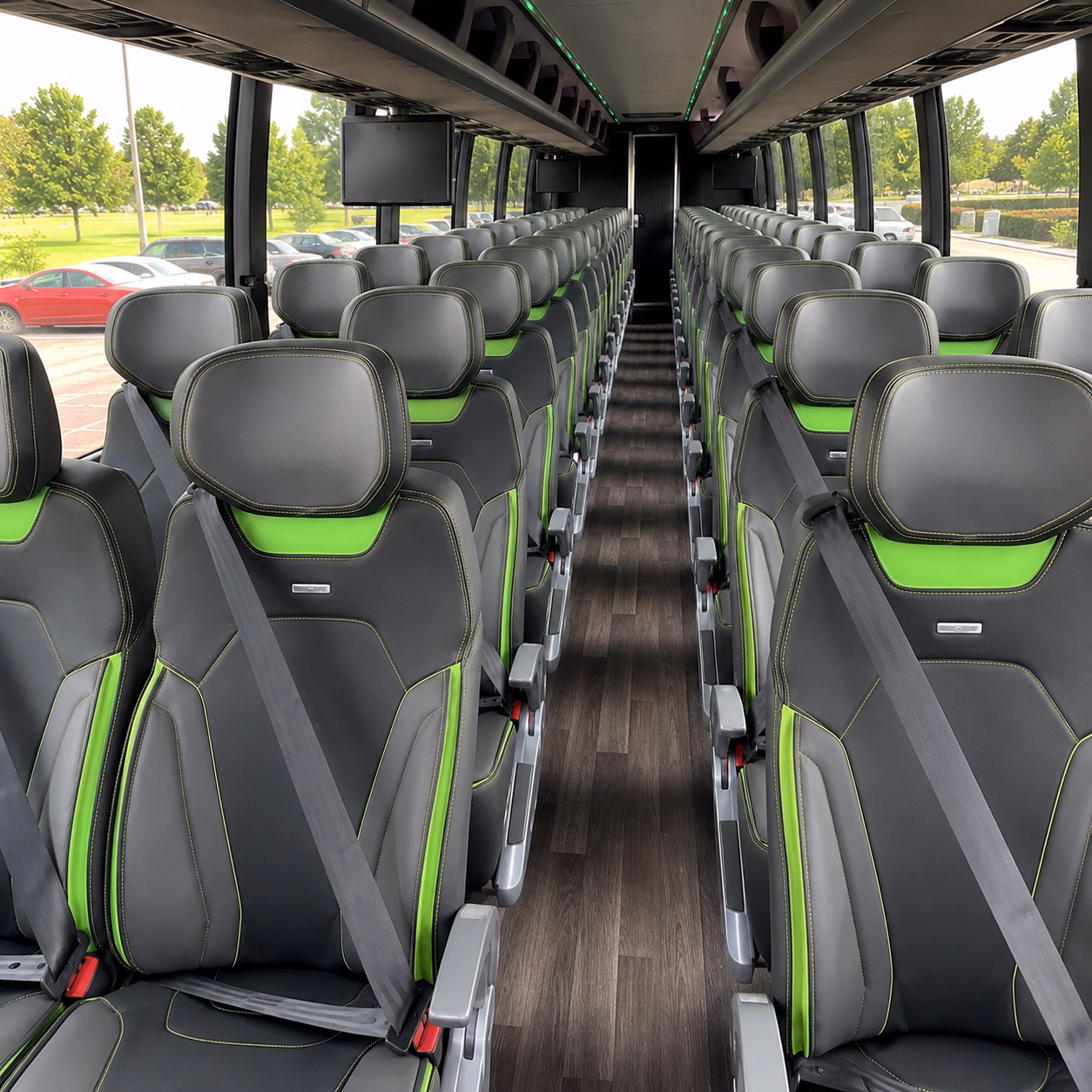 renton wedding transportation onboard seating