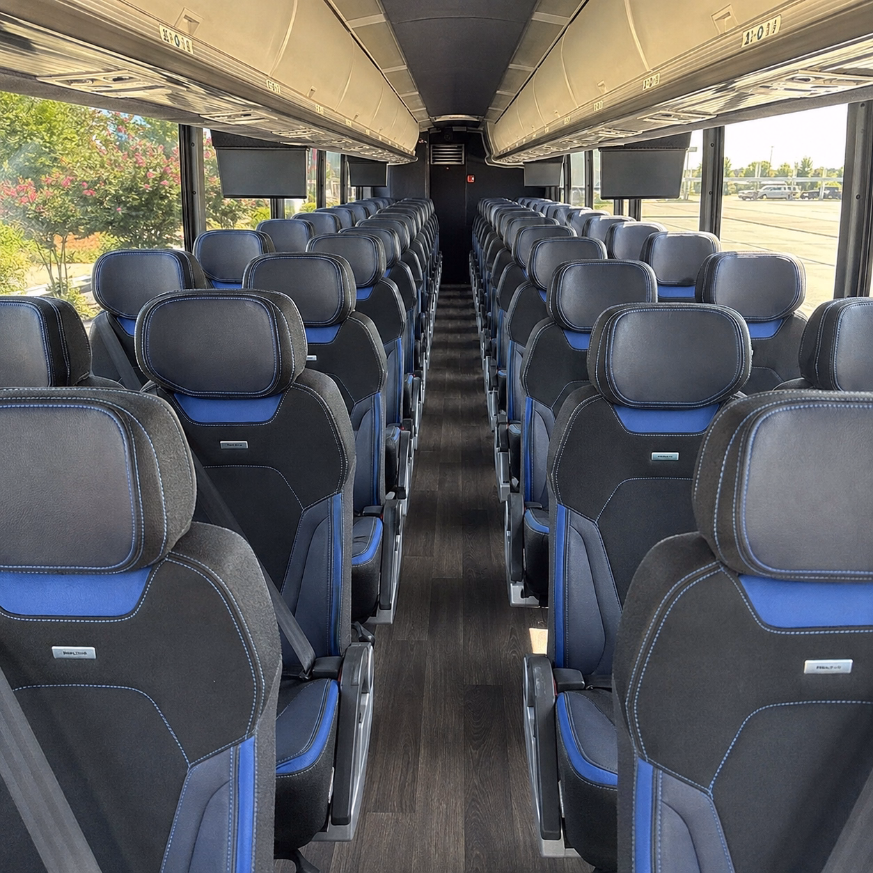 sammamish charter bus interior gallery