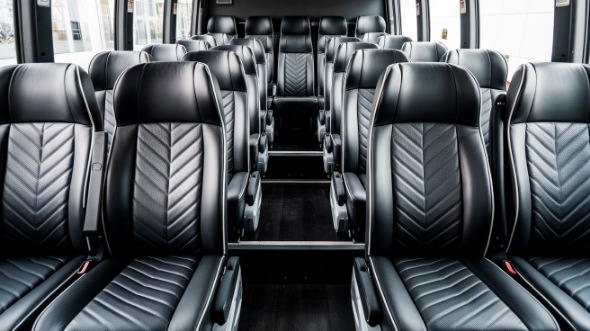 18 passenger minibus inside sammamish
