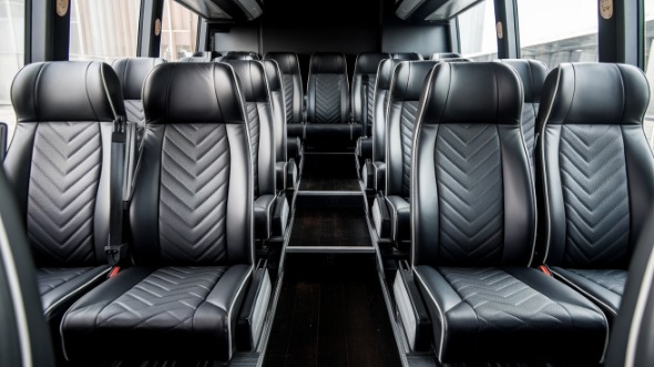 25 passenger minibus inside sammamish