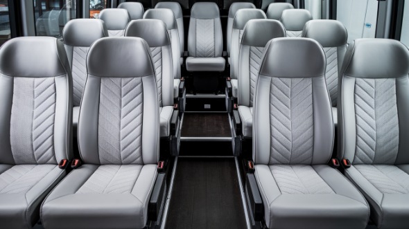 28 passenger minibus inside sammamish