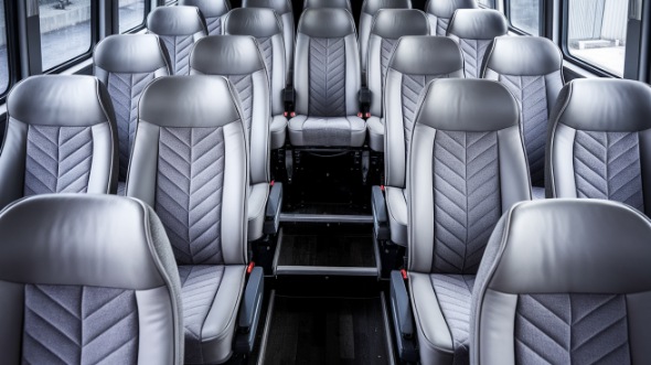28 passenger minibus interior sammamish