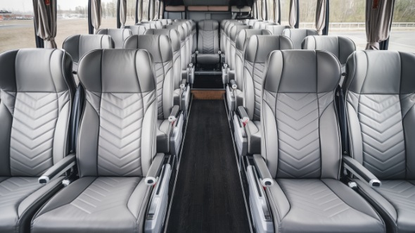 54 passenger charter bus interior sammamish
